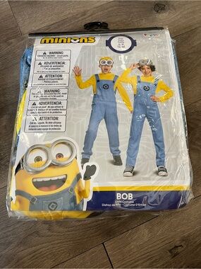 Minions Bob Child Costume Size 4/6 New